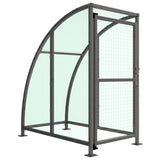SC1-stratford-cycle-shelter-clear-PETG-roof-cladding-secure-mesh-doors-autopa-galvanised-steel-lockable-bike-stand-outdoor-freestanding-parking-bicycle-secure-standalone-secure-bolt-down-robust-weather-resistant-weatherproof-steel-canopy