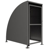 SC1-stratford-cycle-shelter-galvanised-steel-roof-cladding-secure-mesh-doors-autopa-galvanised-steel-lockable-bike-stand-outdoor-freestanding-parking-bicycle-secure-standalone-secure-bolt-down-robust-weather-resistant-weatherproof-steel-canopy