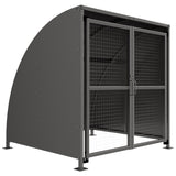 SC1-stratford-cycle-shelter-galvanised-steel-roof-cladding-secure-mesh-doors-autopa-galvanised-steel-lockable-bike-stand-outdoor-freestanding-parking-bicycle-secure-standalone-secure-bolt-down-robust-weather-resistant-weatherproof-steel-canopy