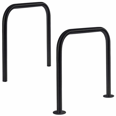 Sheffield-cycle-bike-bicycle-stand-rack-parking-outdoor-bolt-down-cast-in-secure-commercial-public-schools-urban-galvanised-steel-stainless-storage-durable-heavy-duty-cycle-custom-universities-college-flanged-ragged-grout-concrete
