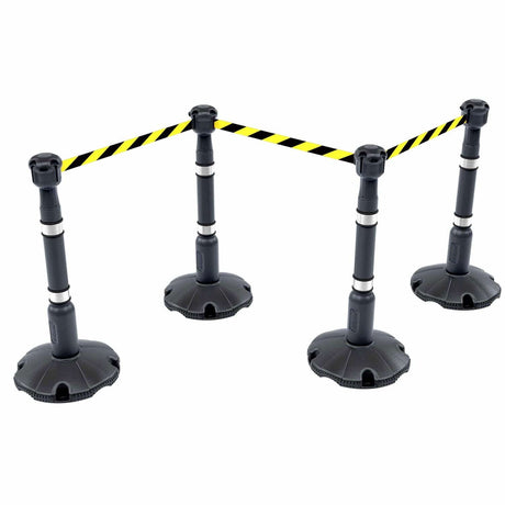 Skipper-TM-barrier-kit-system-retractable-solutions-post-and-base-cap-queue-management-crowd-control-safety-belt-barriers-technology-events-site-space-utilization-applications-portable-tape-warehouse-outdoor-indoor-heavy-duty
