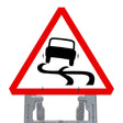 Reflective Quick Fit Sign Faces Chapter 8 Compliant The Red Book Road Sign High Visibility Traffic Safety Temporary Boards Custom Sign Frame RA1  HIP Class 2 RA2 Prismatic GRP Plastic Substrate Composite Dibond 
