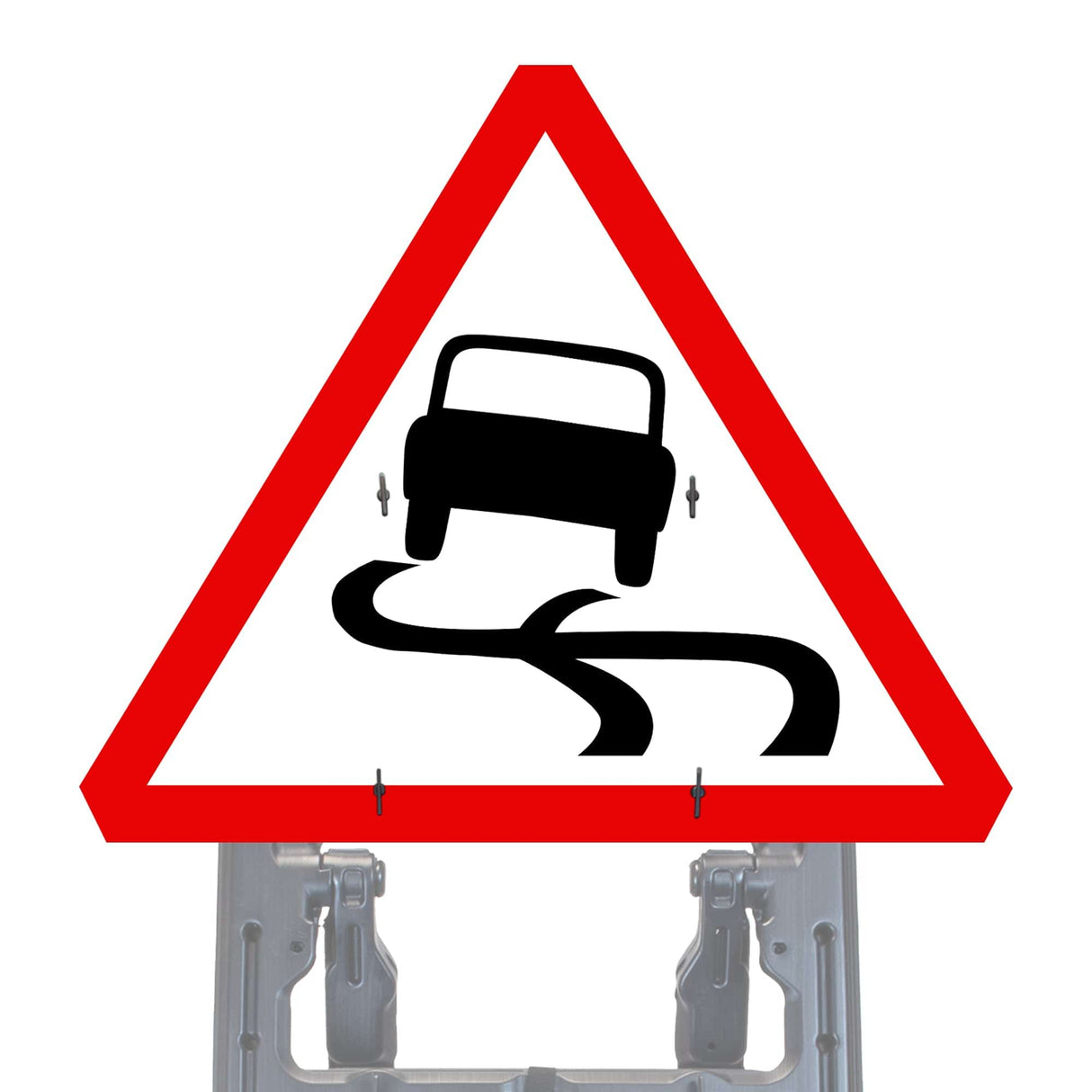 Reflective Quick Fit Sign Faces Chapter 8 Compliant The Red Book Road Sign High Visibility Traffic Safety Temporary Boards Custom Sign Frame RA1  HIP Class 2 RA2 Prismatic GRP Plastic Substrate Composite Dibond 