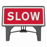 SLOW 1050 x 450mm 7013b Q-Sign