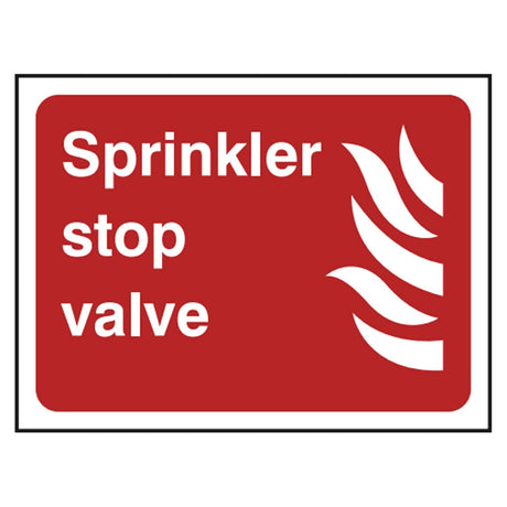 sprinker-stop-valve-sign-emergency-exit-fire-extinguisher-signage-evacuation-escape-hazard-identify-locate-instruct-alarm-prevention-assembly-regulations-compliance-gear-self-adhesive-rigid-PVC-foam-high-impact-polystyrene-photoluminescent-polycarbonate