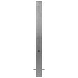 Fixed Square Galvanised Steel Bollards