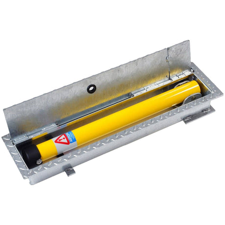 stealth-parking-post-ground-level-socket--galvanised-stainless-steel-powder-coated-folding-autopa-retractable-telescopic-bollard-security-bollards-traffic-management-removable-industrial-car-park-heavy-duty-urban-parking-lot-weather-resistant-durable-outdoor-integral-locks-lockable