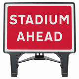 Stadium Ahead 1050x750mm Q-Sign 7010b