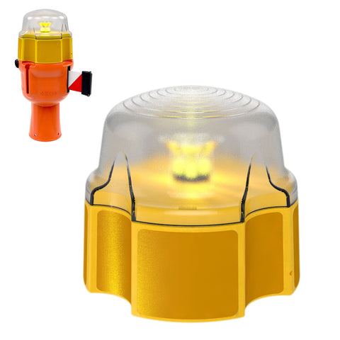 Skipper-TM-Rechargeable-traffic-lamp-light-cone-construction-site-warehouse-outdoor-high-visibility-roadside-emergency-warning-hazard-retractable-barrier-LED
