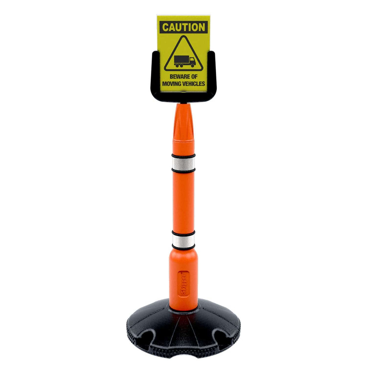 Skipper-TM-barrier-system-retractable-solutions-post-and-base-cap-queue-management-crowd-control-safety-belt-barriers-technology-events-space-utilization-applications-portable-tape-warehouse-plastic