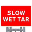 Slow Wet Tar Quick Fit Sign Face Diagram