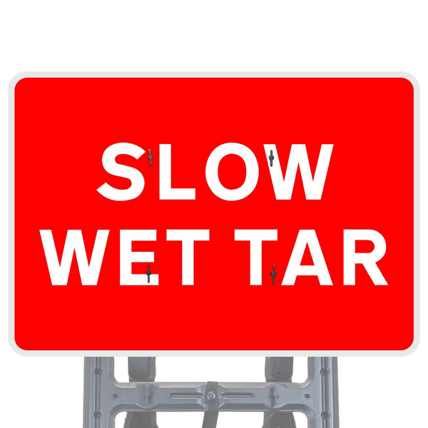 'Slow Wet Tar' Quick-Fit Sign Face 1050x450mm