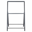 Stanchion-sign-frames,-1-metre-long-leg-outdoor-metal-display-stands,-portable-A-frame-holders,-posts,-double-sided-weather-resistant-heavy-duty-signage-solutions-for-large-format.