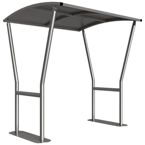 Stanton-open-sided-bike-shelter-clear-roof-outdoor-bicycle-cycle-secure-steel-commercial-weatherproof-durable-enclosure-schools-university-college-flanged-base-plates-bolt-down-galvanised