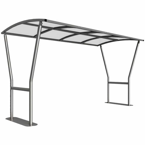 Stanton-open-sided-bike-shelter-clear-roof-outdoor-bicycle-cycle-secure-steel-commercial-weatherproof-durable-enclosure-schools-university-college-flanged-base-plates-bolt-down-galvanised