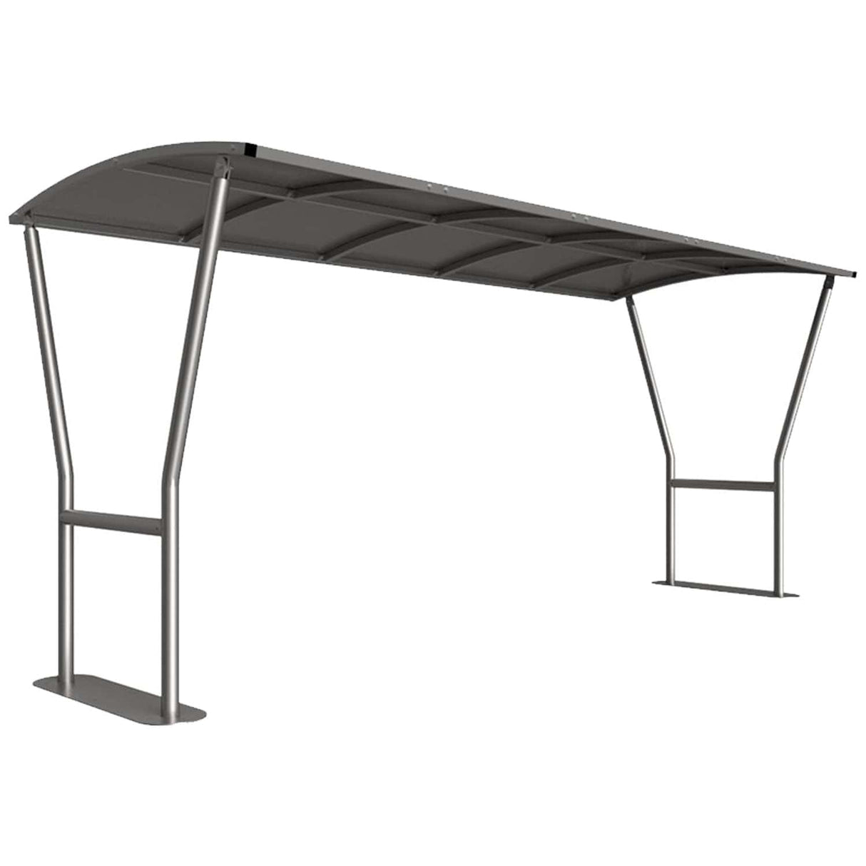 Stanton-open-sided-bike-shelter-clear-roof-outdoor-bicycle-cycle-secure-steel-commercial-weatherproof-durable-enclosure-schools-university-college-flanged-base-plates-bolt-down-galvanised
