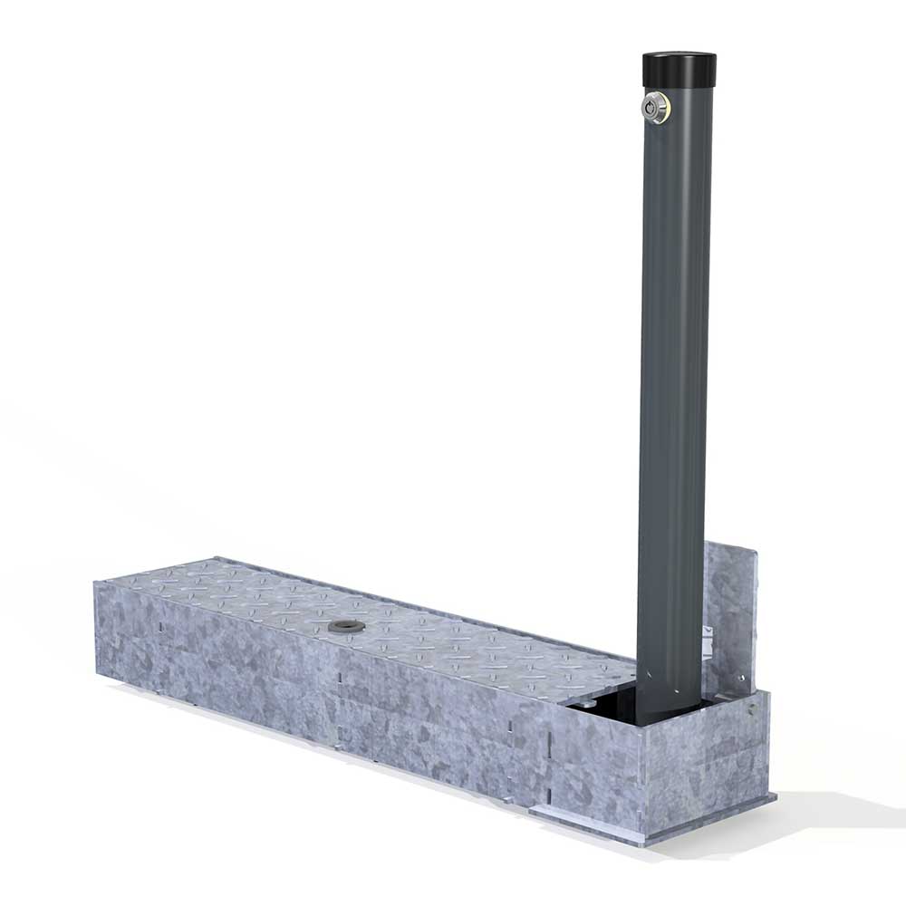 Stealth Folding Parking Post