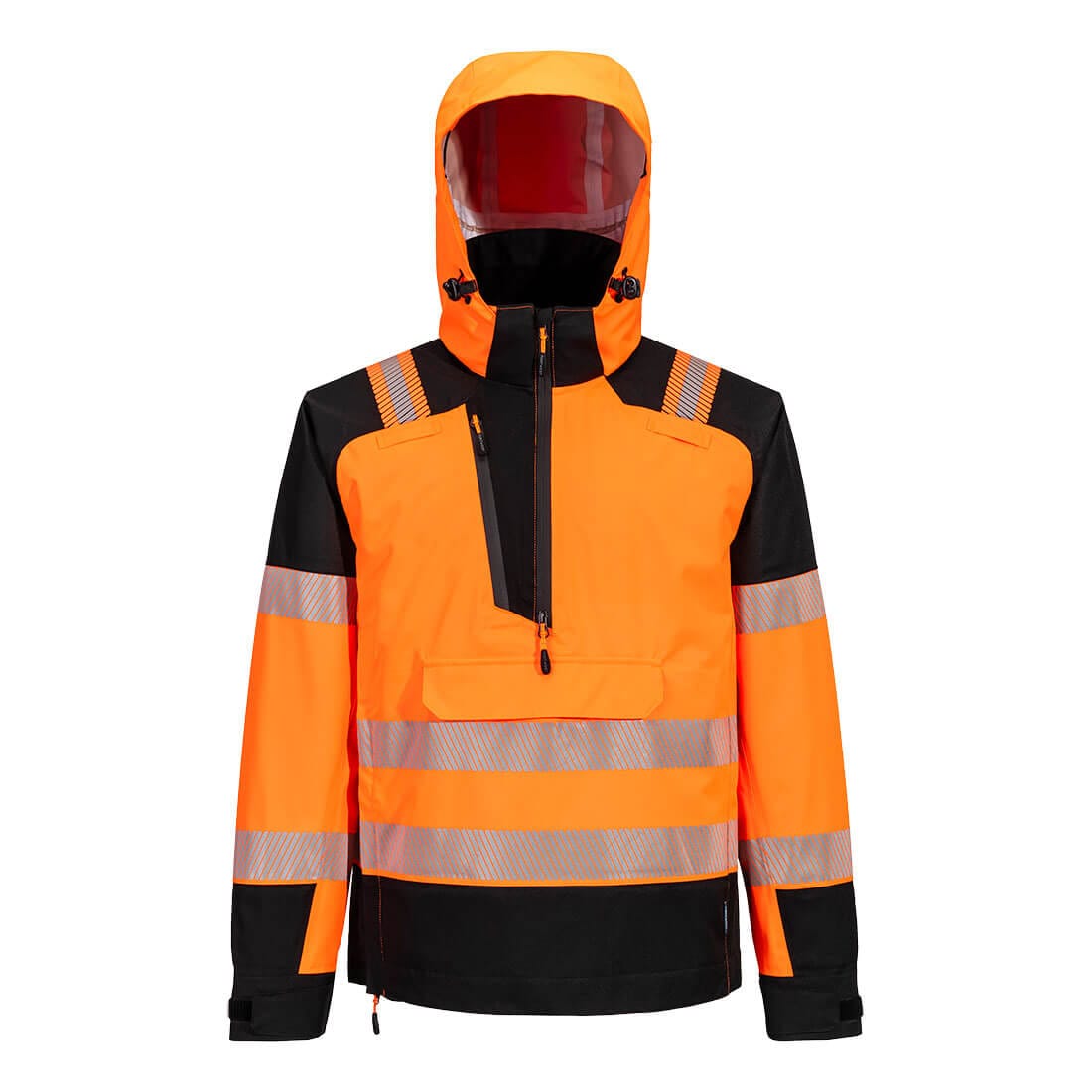 Portwest T161 Waterproof PW3 Hi-Vis Overhead Rain Jacket (3L)