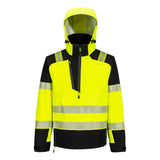 Portwest T161 Waterproof PW3 Hi-Vis Overhead Rain Jacket (3L)