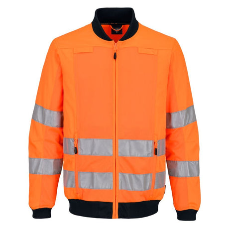 Portwest T164 Class 3 Hi-Vis Mesh Panel Work Jacket