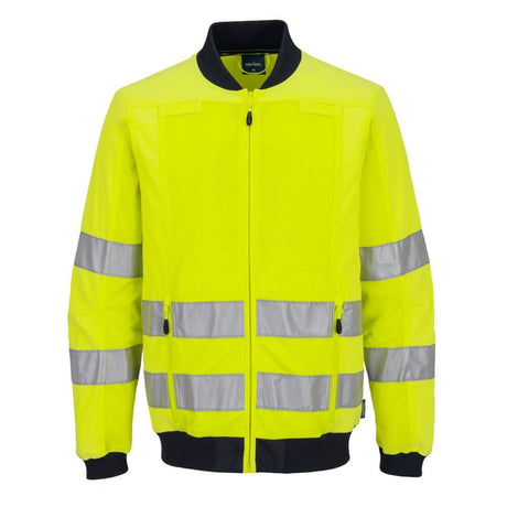 Portwest T164 Class 3 Hi-Vis Mesh Panel Work Jacket