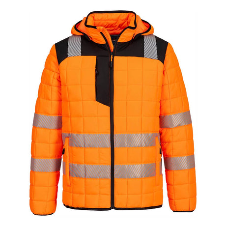 Portwest T165 Class 2 PW3 Hi-Vis Square Baffle Jacket