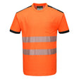 Portwest T181 Class 2 PW3 Hi-Vis Cotton Comfort T-Shirt S/S