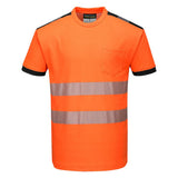 Portwest T181 Class 2 PW3 Hi-Vis Cotton Comfort T-Shirt S/S