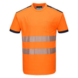 Portwest T181 Class 2 PW3 Hi-Vis Cotton Comfort T-Shirt S/S