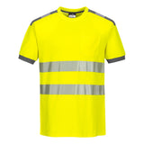 Portwest T181 Class 2 PW3 Hi-Vis Cotton Comfort T-Shirt S/S