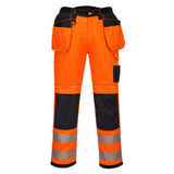 Portwest T501 Class 2 PW3 Hi-Vis Holster Pocket Work Trousers