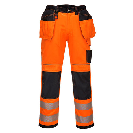 Portwest T501 Class 2 PW3 Hi-Vis Holster Pocket Work Trousers