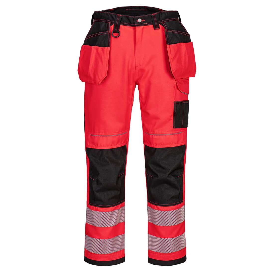 Portwest T501 Class 2 PW3 Hi-Vis Holster Pocket Work Trousers