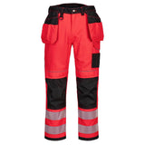Portwest T501 Class 2 PW3 Hi-Vis Holster Pocket Work Trousers