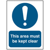 this-area-must-be-kept-clear-sign-safety-extinguisher-signage-fire-evacuation-escape-hazard-identify-locate-instruct-alarm-prevention-regulations-compliance-gear-self-adhesive-rigid-PVC-foam-high-impact-polystyrene-photoluminescent-polycarbonate