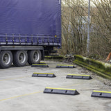 Truck parking-articulated-waiting-bays-warehouses-heavy-vehicles-commercial-seaports-loading-areas-lorry-service-stations-distribution-hubs-depots-service-areas-ferry-ports-industrial-truck-stoppers-concrete-wheel-stops-car-stops-lorry-wheel-blocks