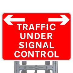 Traffic Under Signal Control Face Diagram