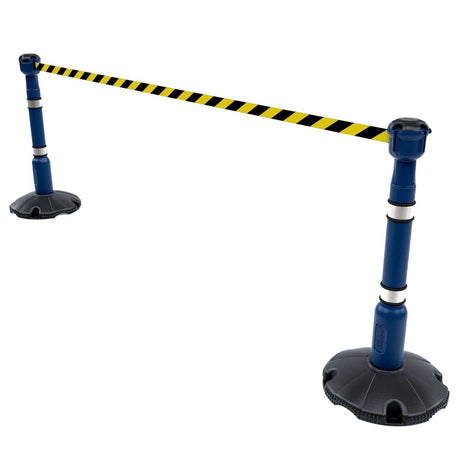 Skipper-TM-barrier-kit-system-retractable-solutions-post-and-base-cap-queue-management-crowd-control-safety-belt-barriers-technology-events-site-space-utilization-applications-portable-tape-warehouse-outdoor-indoor-heavy-duty