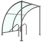 VS1-cycle-shelter-clear-PETG-roof-single-sided-autopa-galvanised-steel-integrated-bike-stand-outdoor-freestanding-parking-bicycle-secure-standalone-secure-bolt-down-robust-weather-resistant-weatherproof-steel-canopy-bike-protection