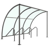 VS1-cycle-shelter-clear-PETG-roof-single-sided-autopa-galvanised-steel-integrated-bike-stand-outdoor-freestanding-parking-bicycle-secure-standalone-secure-bolt-down-robust-weather-resistant-weatherproof-steel-canopy-bike-protection