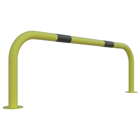 Black & Yellow Steel Protection Barrier