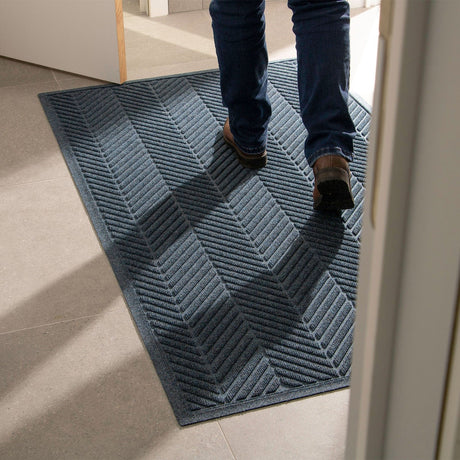 waterhog-entrance-mat-classic-durable-nitrile-rubber-matting-anti-slip-stain-resistant-square-diamond-herringbone-indoor-outdoor-anti-static-commercial-entryway-lobbies-front-desks-ergonomic-floor-carpet-uk-manufactured-office