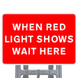 Red Light Shows Quick Fit Sign Face Diagram