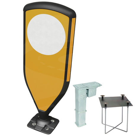 Retroreflective Reboundable Self-Righting Bollard
