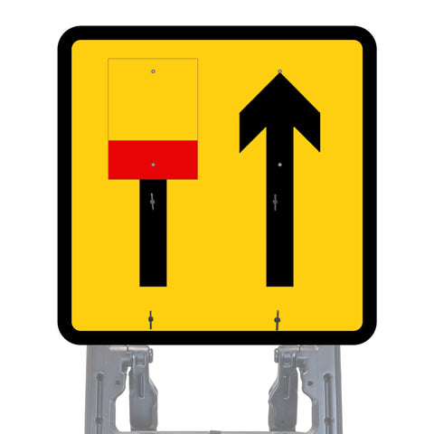 Reflective Quick Fit Sign Faces Chapter 8 Compliant The Red Book Road Sign High Visibility Traffic Safety Temporary Boards Custom Sign Frame RA1  HIP Class 2 RA2 Prismatic GRP Plastic Substrate Composite Dibond 