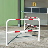 XL-heavy-duty-hoop-guard-red-white-indoor-outdoor-use-industrial-warehouses-depots-factories-safety-commercial-steel-powder-coated-distribution-forklift-damage-pallet-racking-impact-protection-galvanised-danger-zones-knee-bar-rigid