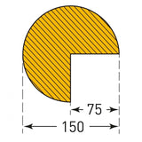 XL Self-Adhesive Impact Edge Protection Profile