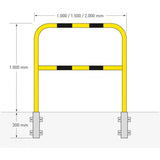 Wall Mounted Steel Hoop Guards