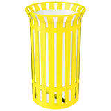 Heavy Duty Flared Top Steel Litter Bin