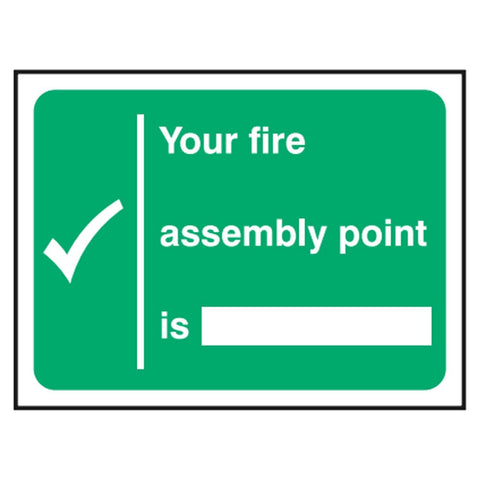 your-fire-assembly-point-is-safety-extinguisher-signage-evacuation-escape-hazard-identify-locate-instruct-alarm-prevention-assembly-regulations-compliance-gear-self-adhesive-rigid-PVC-foam-high-impact-polystyrene-photoluminescent-polycarbonate